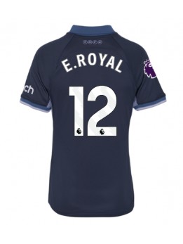 Tottenham Hotspur Emerson Royal #12 Auswärtstrikot für Frauen 2023-24 Kurzarm